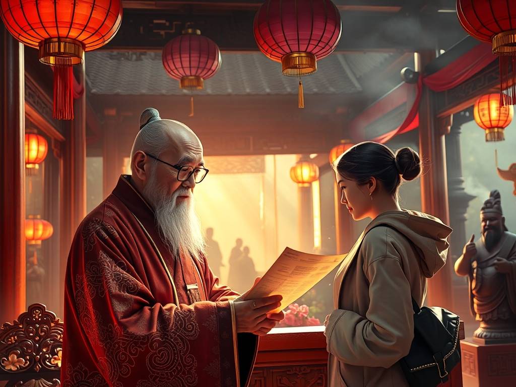 关帝庙第七签解签姻缘