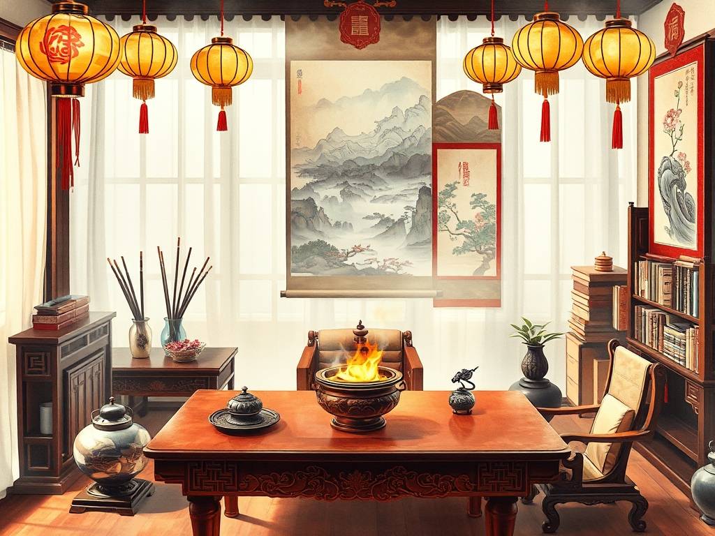 书房风水摆件图片大全大图