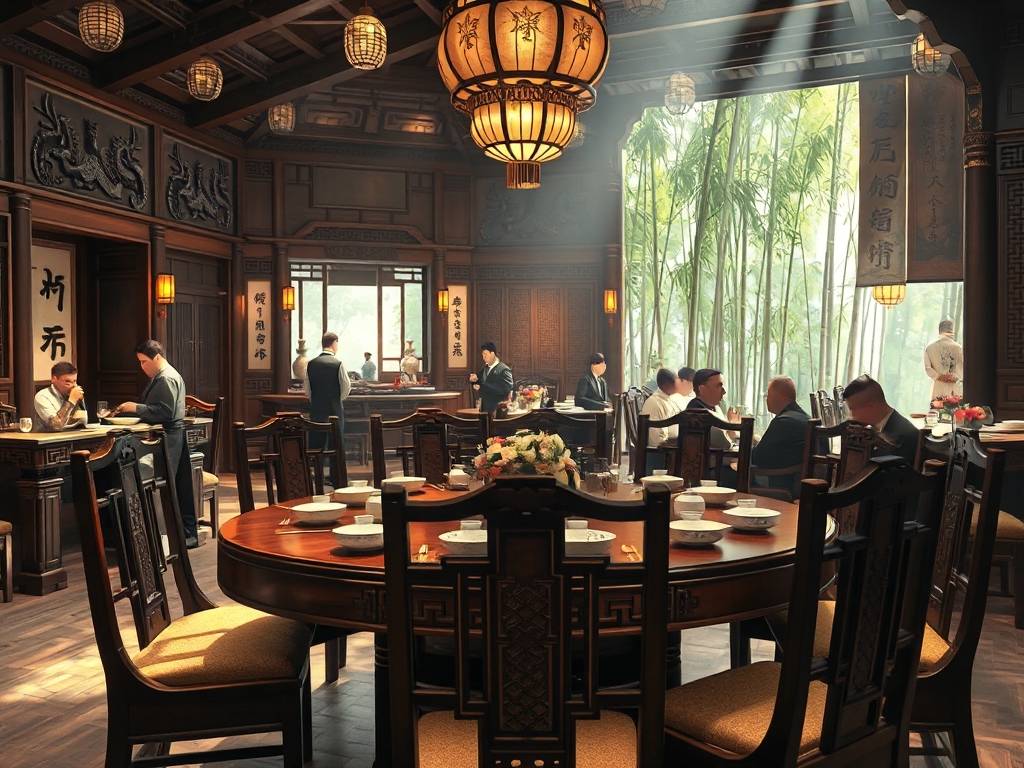 餐厅风水画