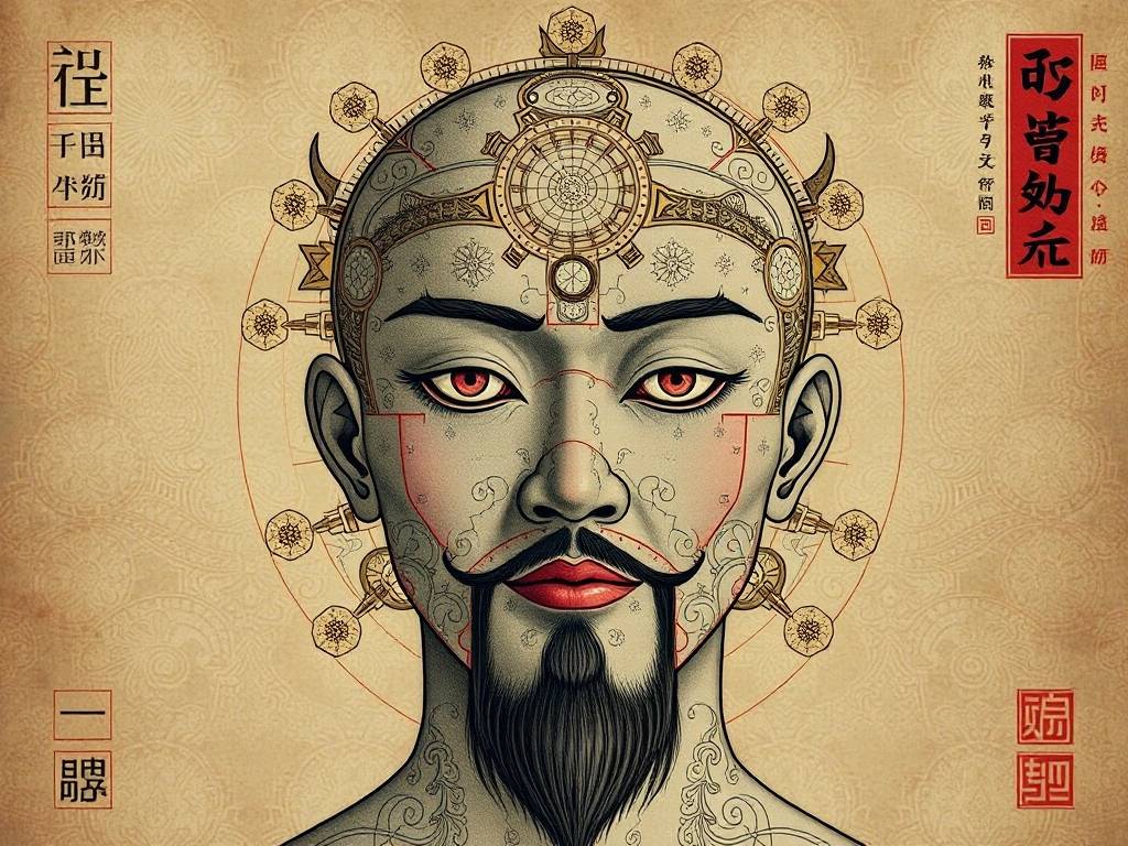 面相十二宫图解讲解