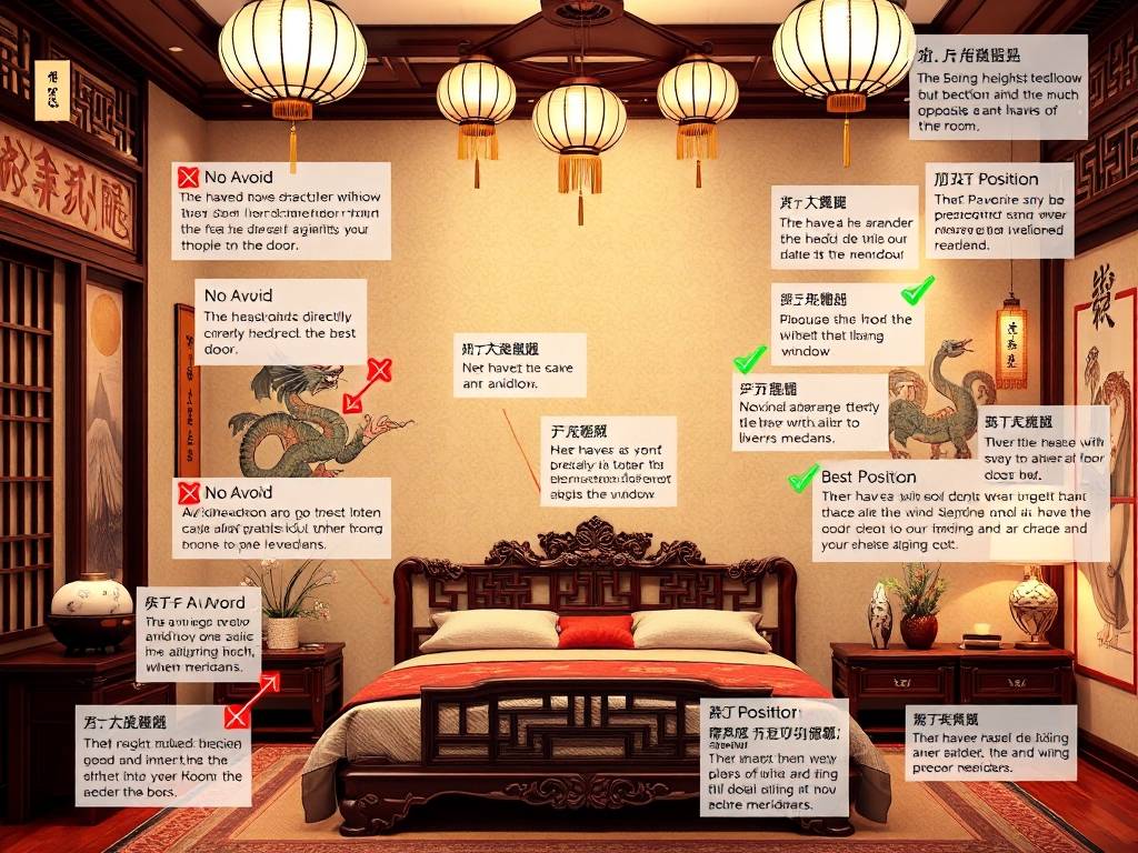 客厅风水床头摆放禁忌图解大全
