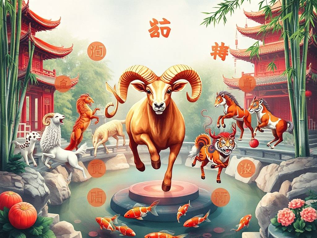 白羊座十二星座生肖配对表图片