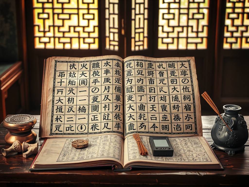 六爻起卦对照表
