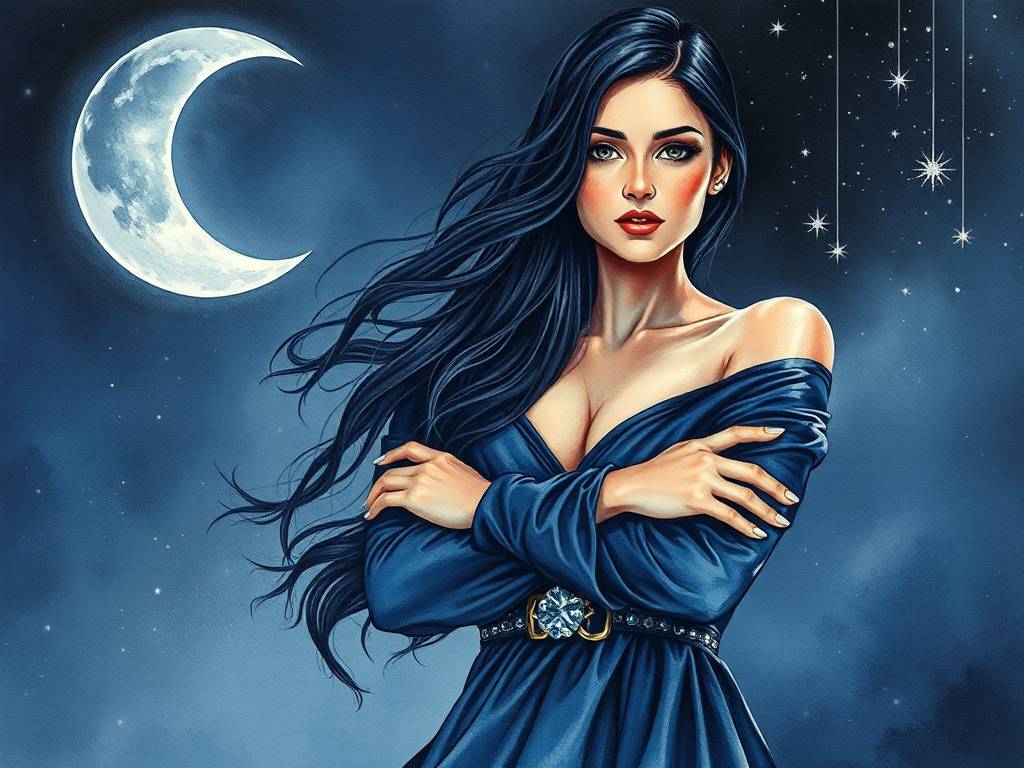 月亮水瓶上升天蝎的女人