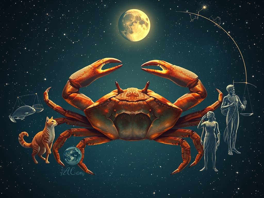 巨蟹和各个星座的相配度,以及巨蟹座性格解析!