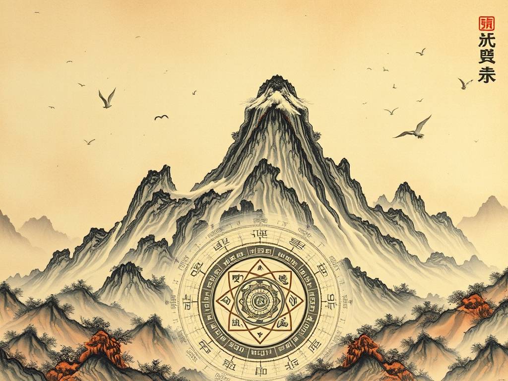 玄空飞星甲山庚向九运挨星下卦以及替卦图