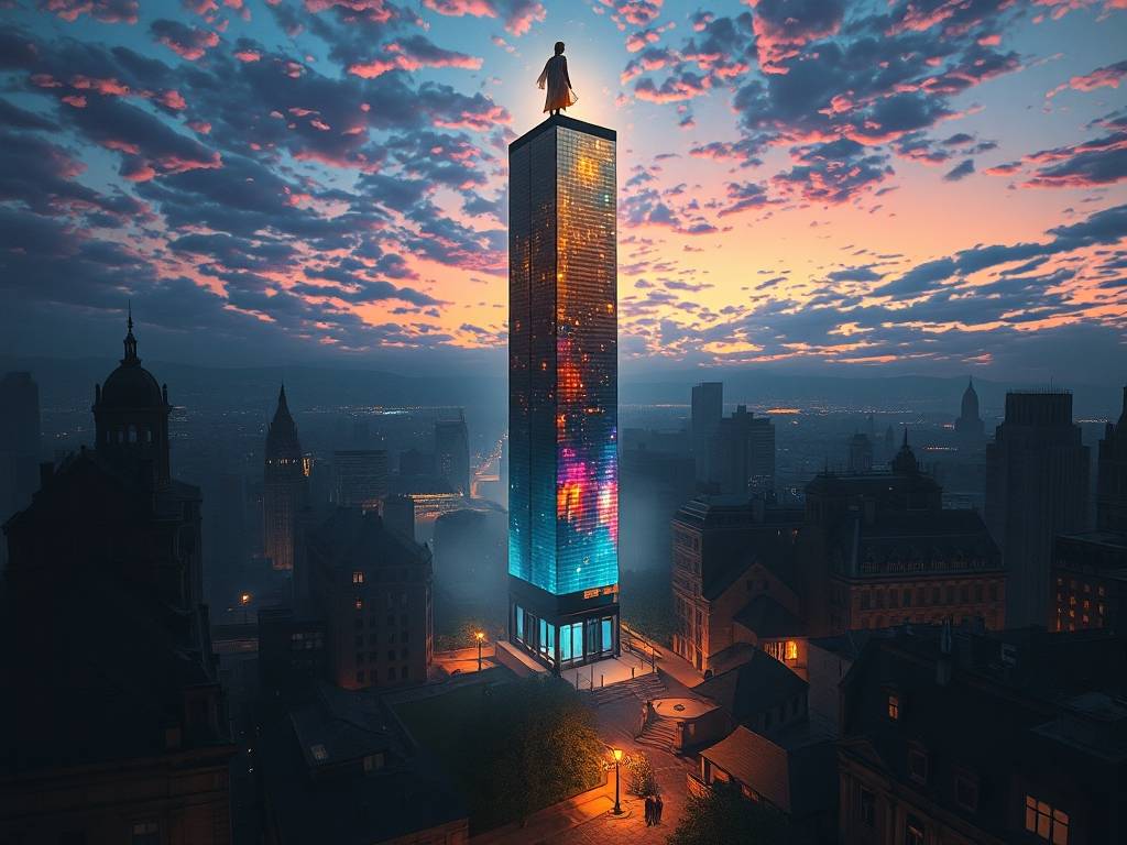 梦见建筑发光了