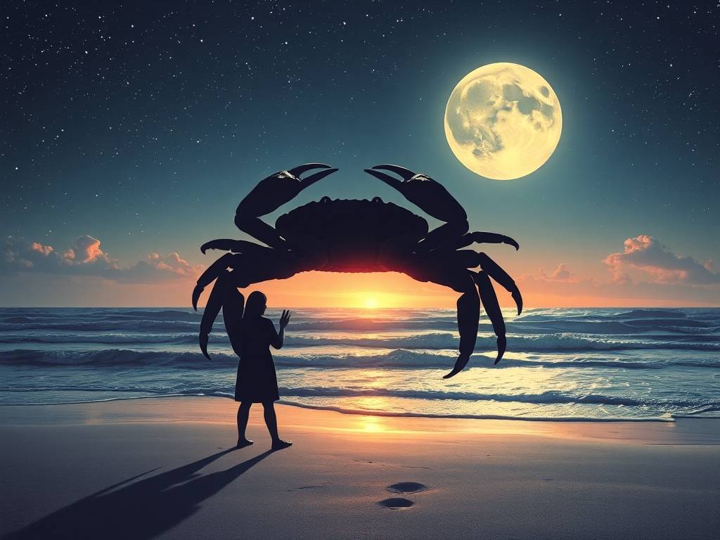 巨蟹座情感段子文案