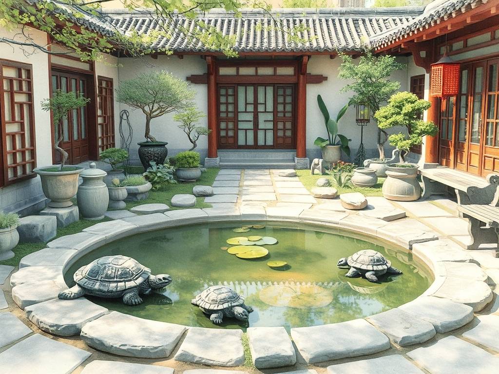 庭院风水怎么布置
