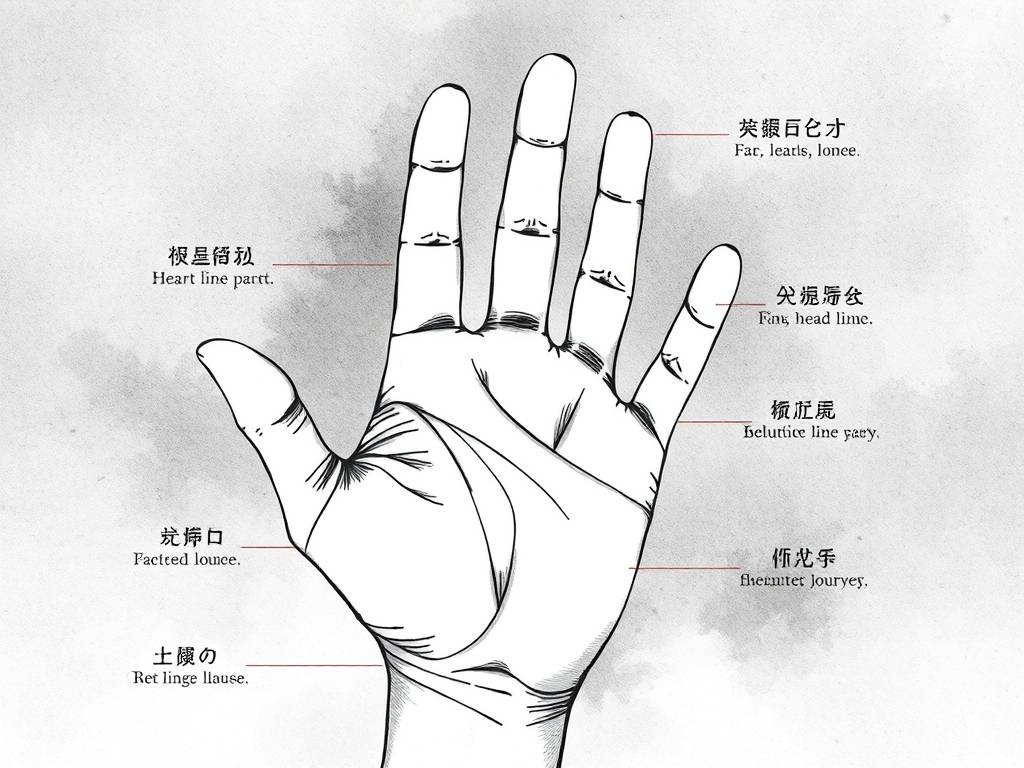 掌纹的三条线代表什么图解