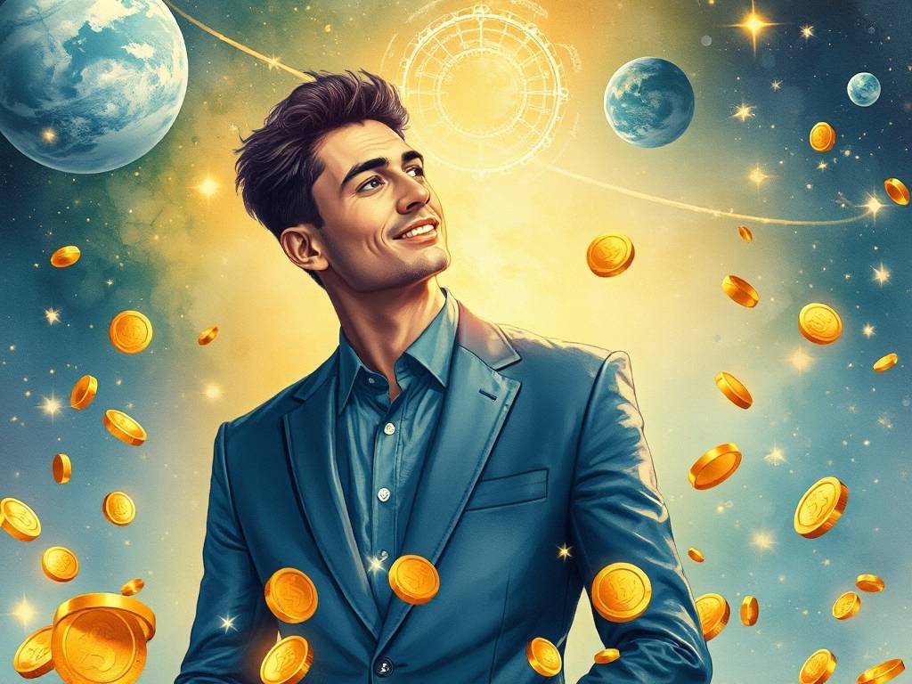 双鱼座财富趋势图片男人头像