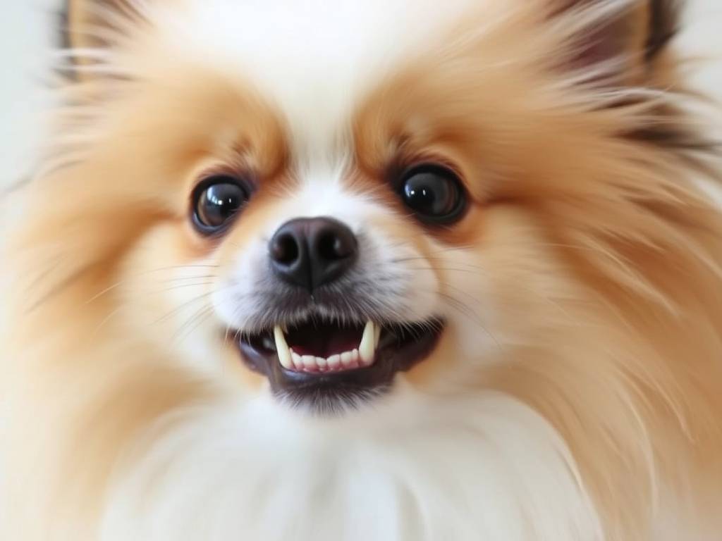 比熊犬地包天正常么