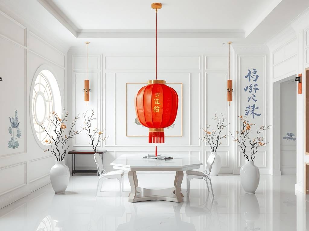 白色家居风水图片高清