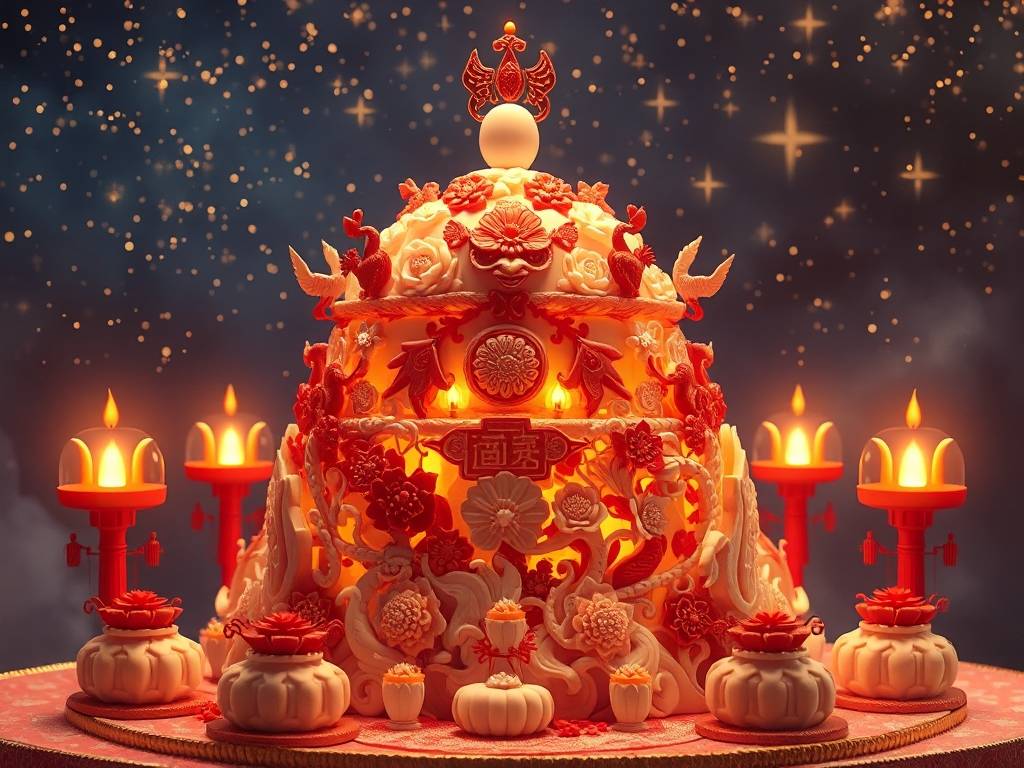 生日花馍