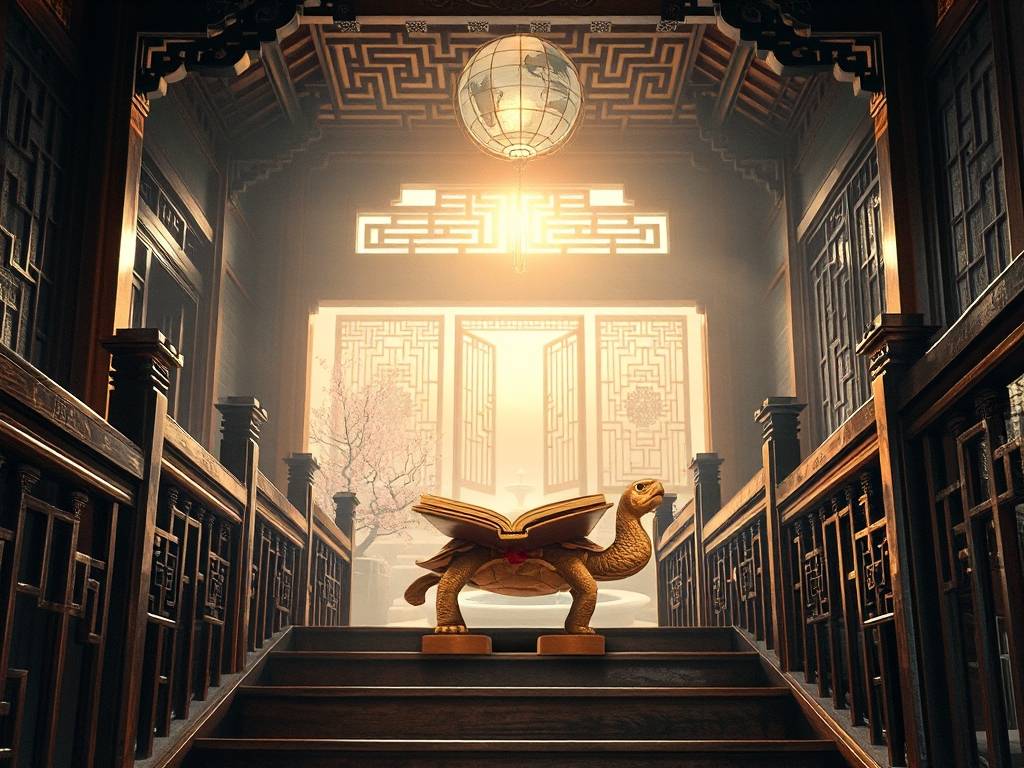 楼梯空间风水摆件摆放图片