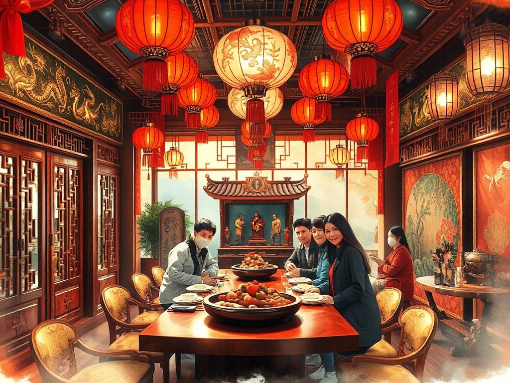 餐厅聚财风水摆放图片