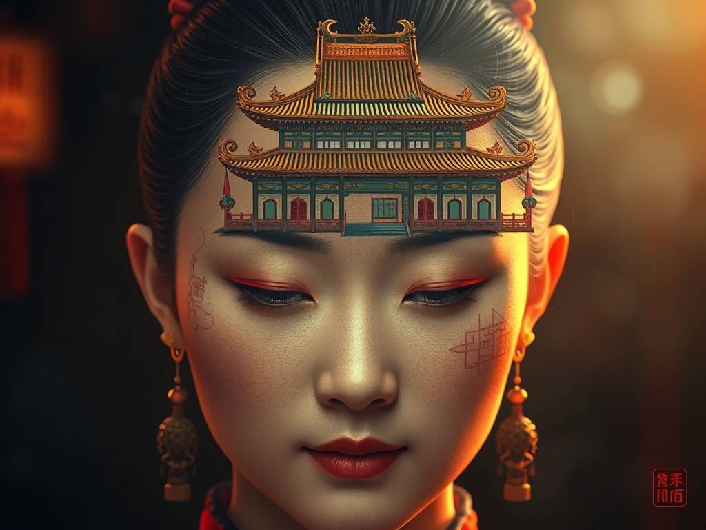 福禄宫在脸上什么位置