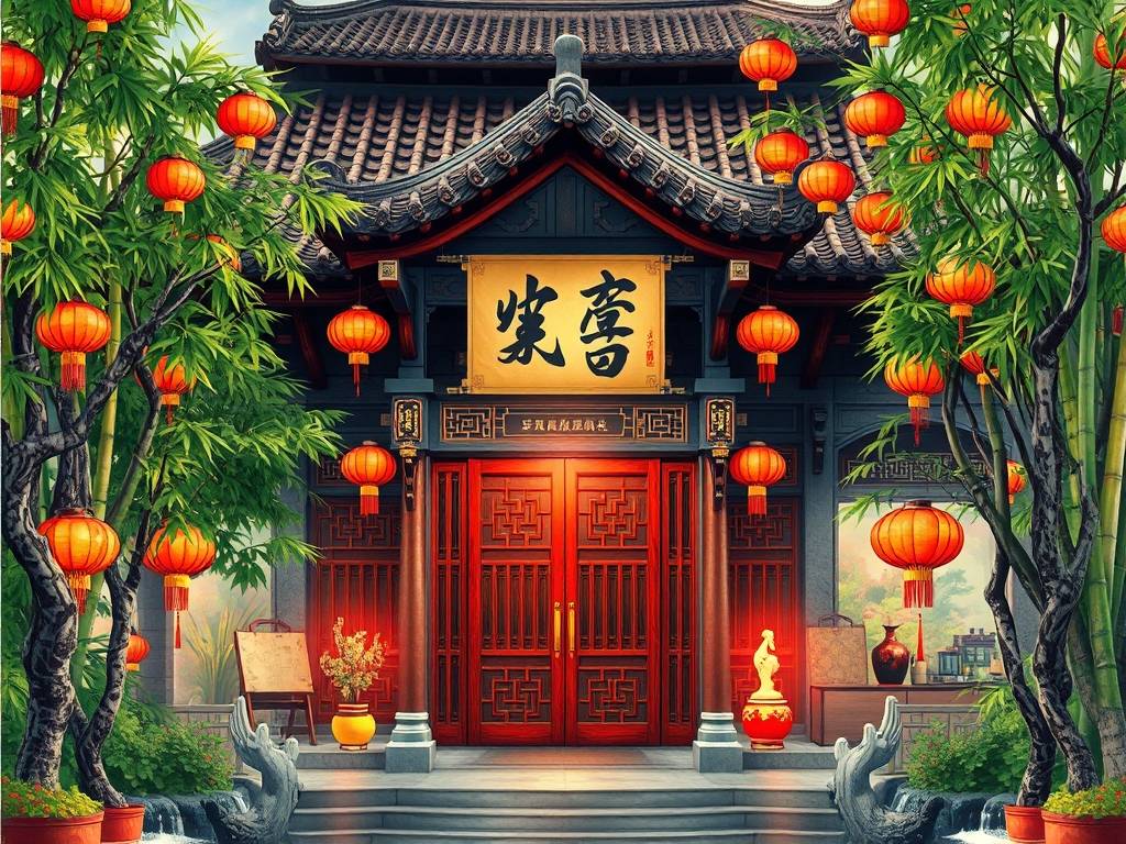 店面风水让人家给借走了