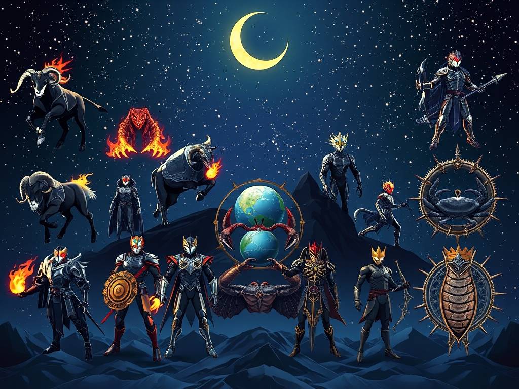 假面骑士对应的十二星座