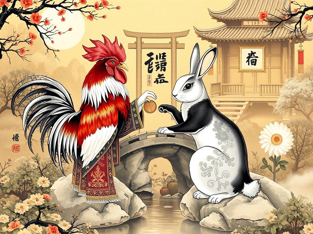 属鸡属兔合财吗婚姻