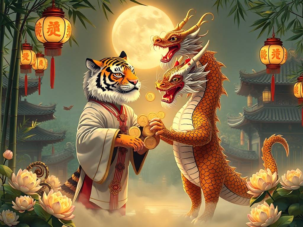属虎和属龙的在一起财运如何