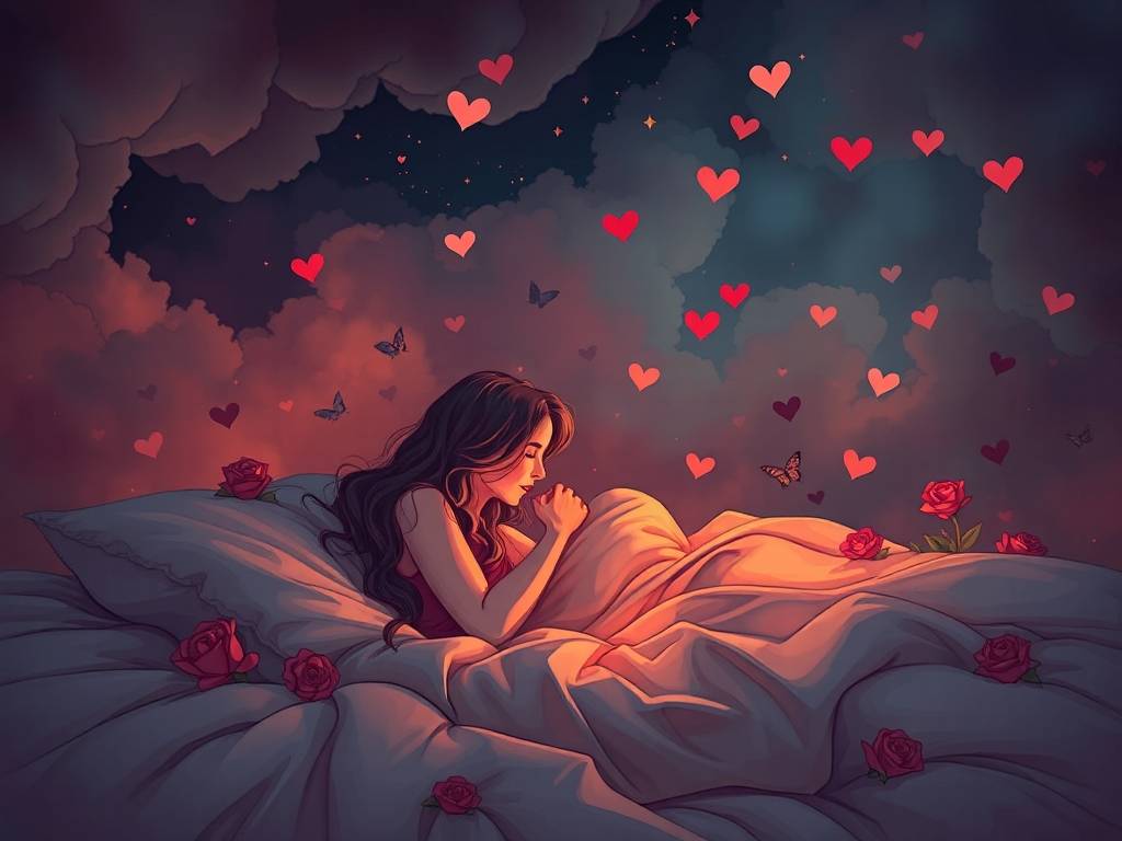 梦见情爱不断什么意思呢女生
