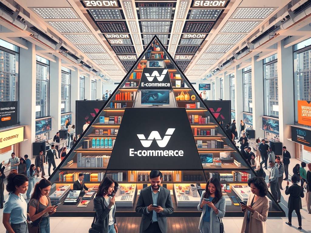 电商公司形象墙图片大全