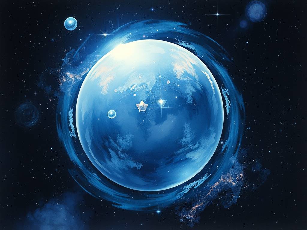 水瓶座的行星是什么样子的