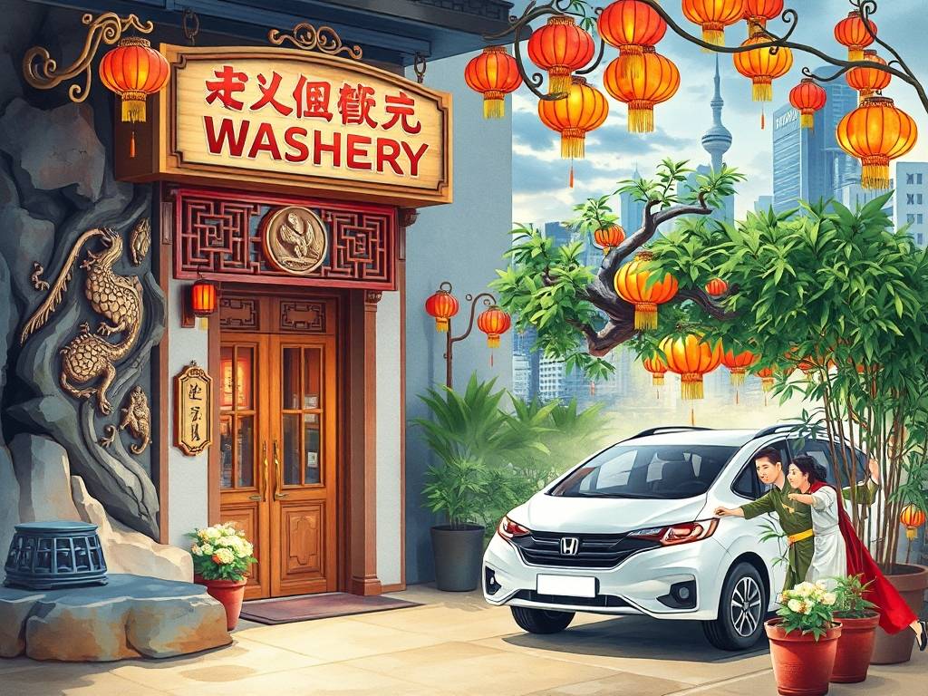 洗车店名字大全招财