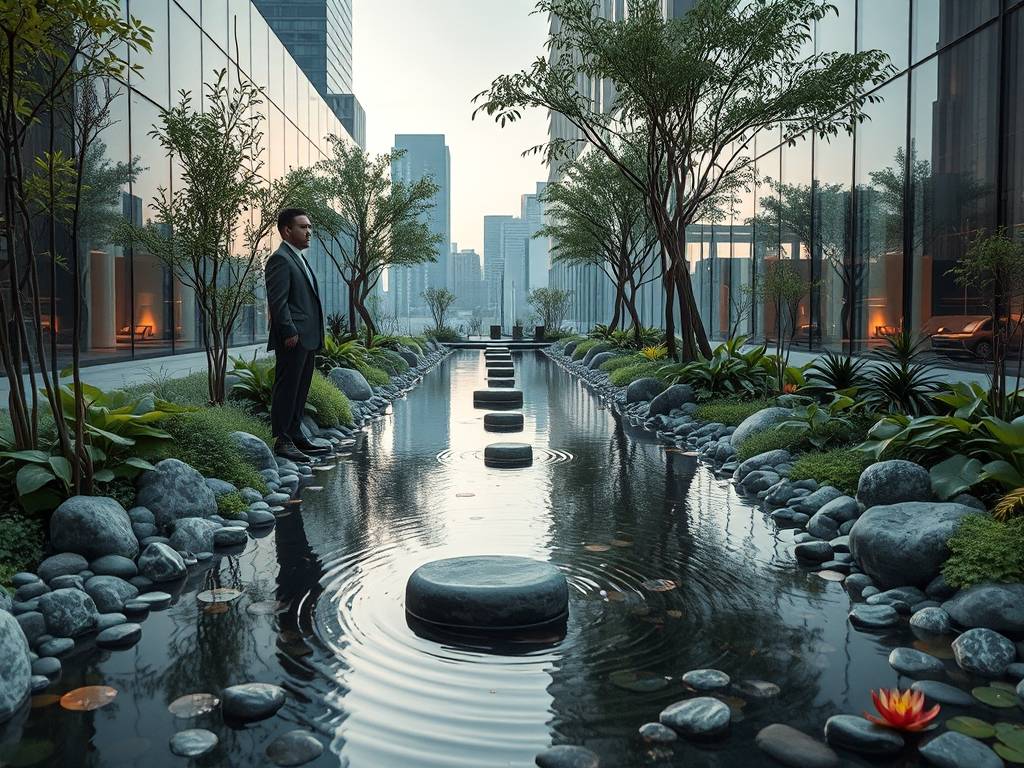 企业假山水景有啥讲究