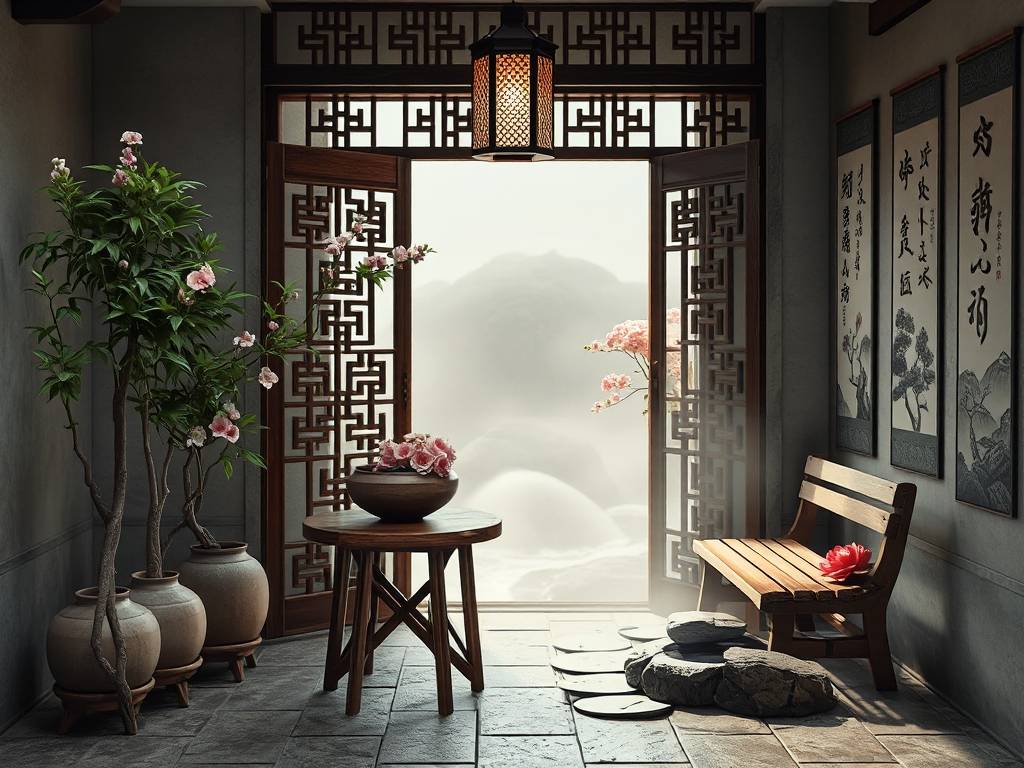 入户花园玄关的风水