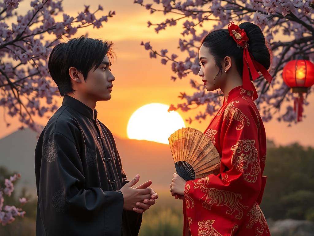 属狗男属虎女