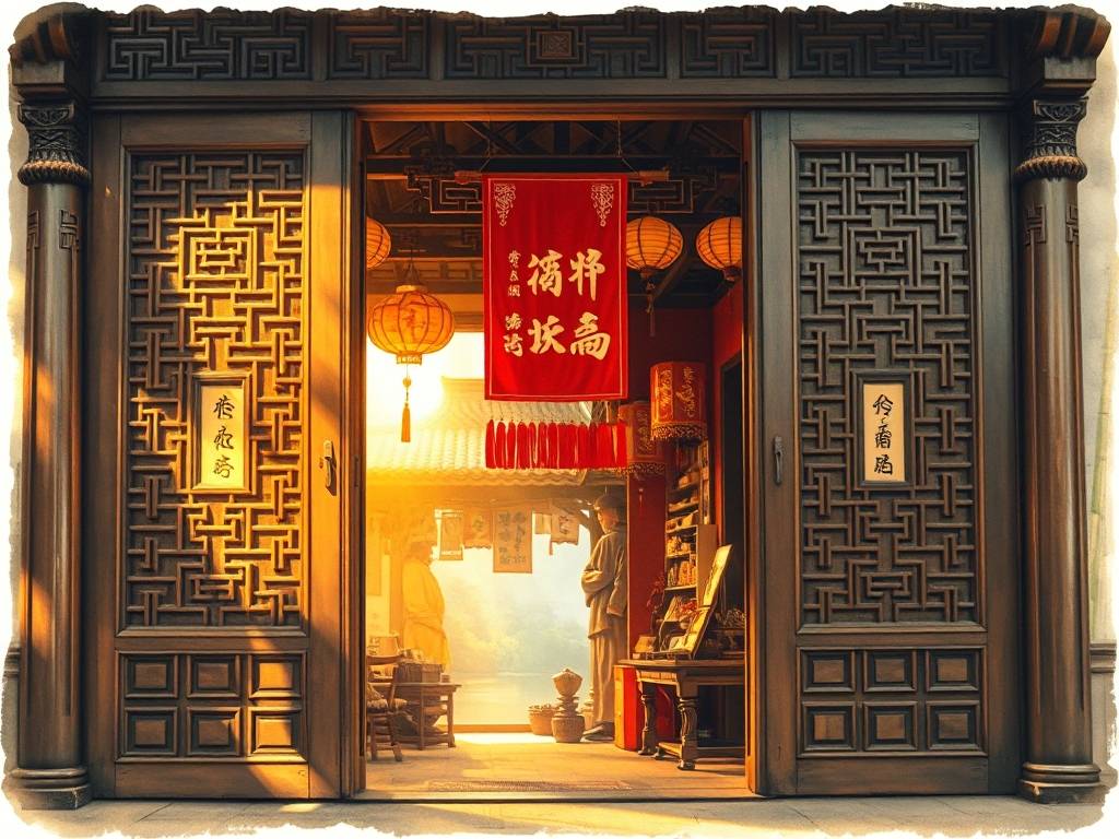 店面门帘风水禁忌有哪些图片