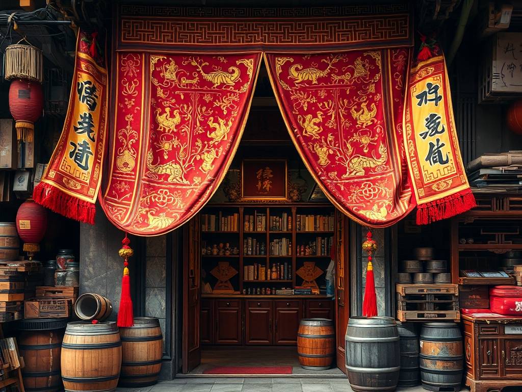 店面门帘风水禁忌有哪些图片