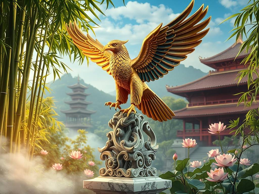老鹰摆件风水