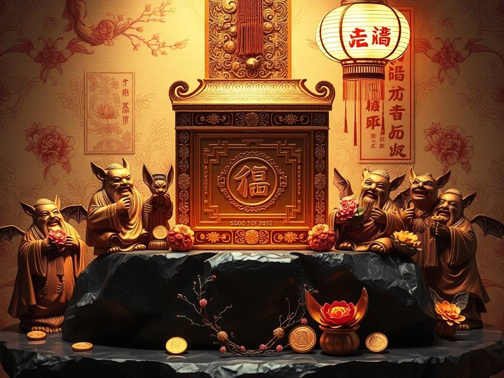 招财纳福摆件图片大全