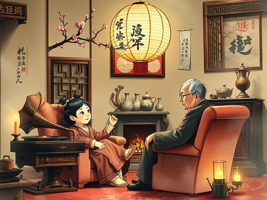女孩和爷爷看风水电影好吗
