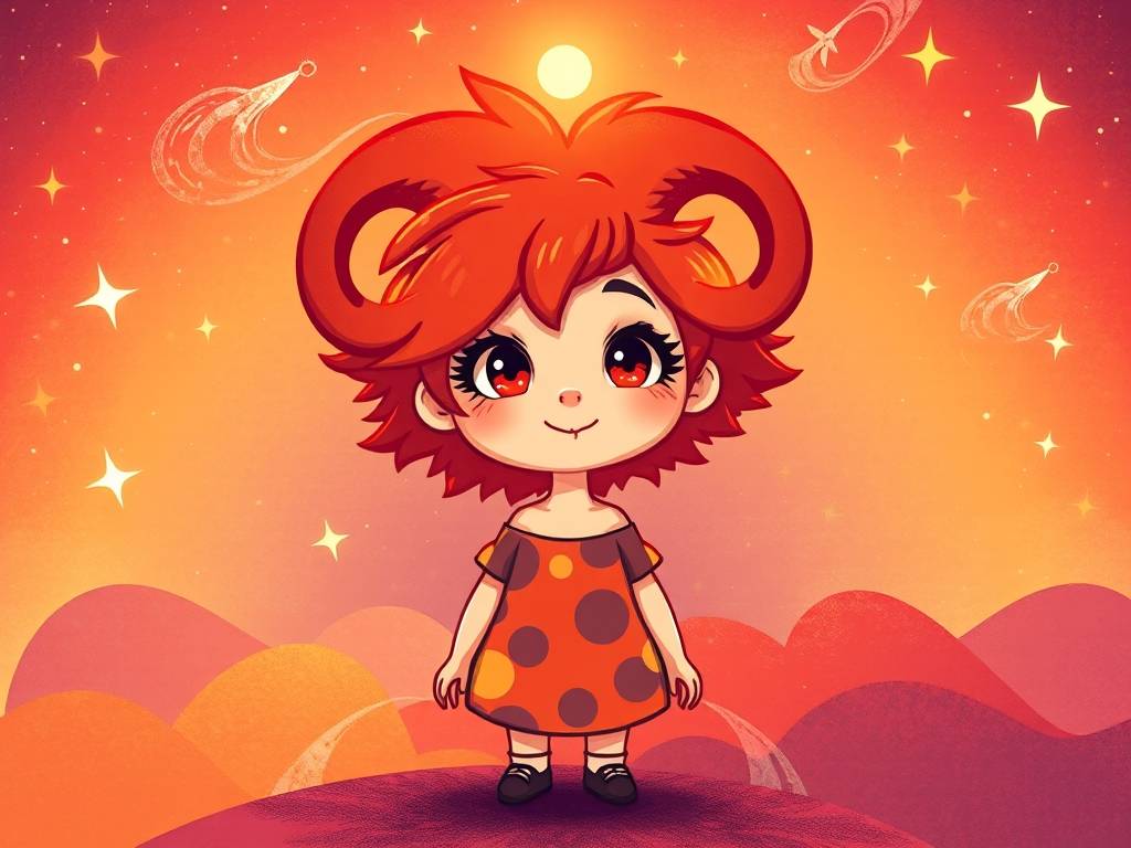 白羊座头像可爱女 星座