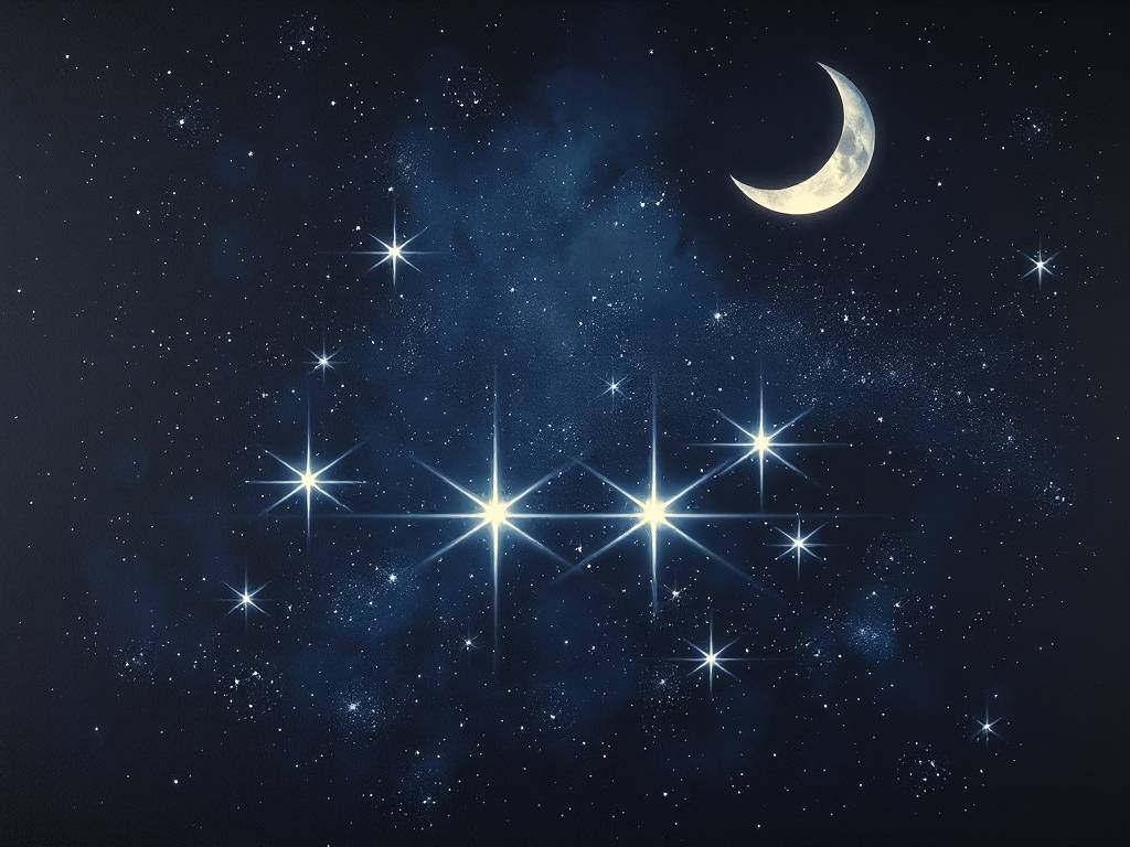 双子座主要亮星构成的标志