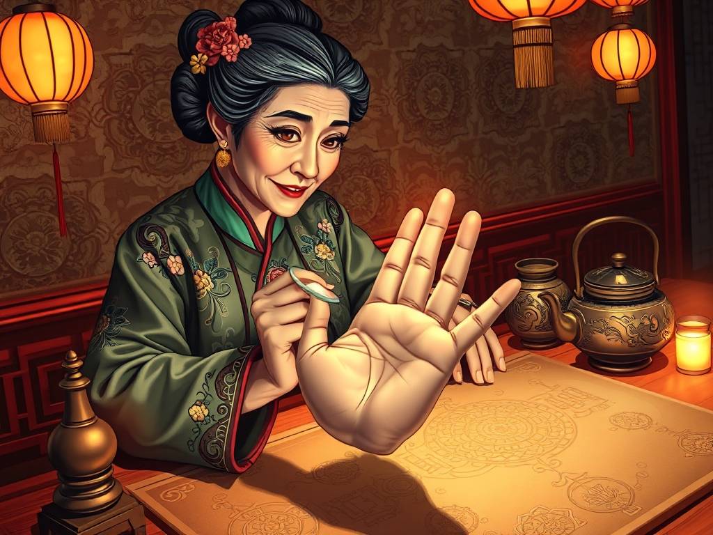 指纹算命图解法