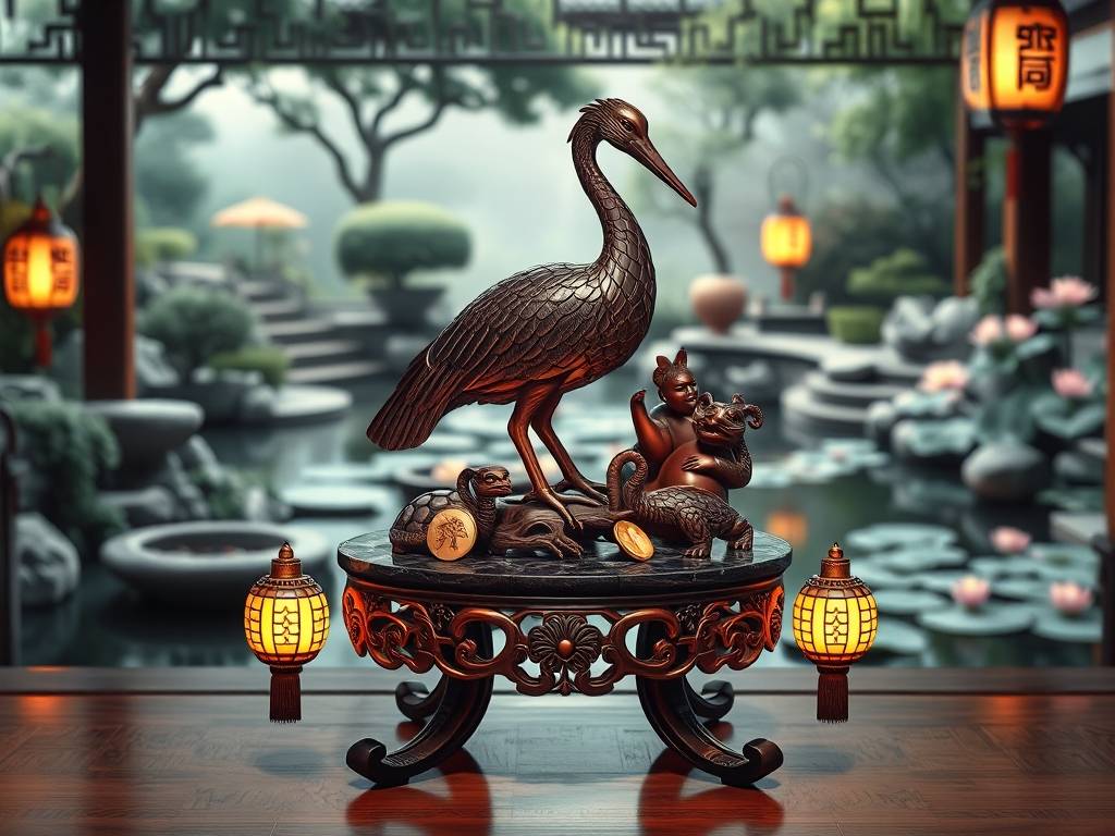 玄关风水摆件