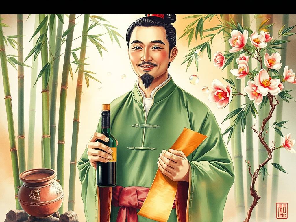 招财风水画微信头像图片