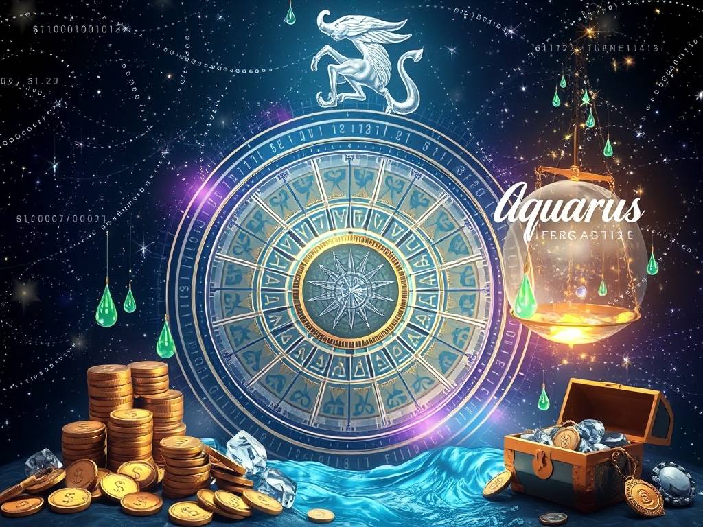 水瓶座的财运和财富分析图