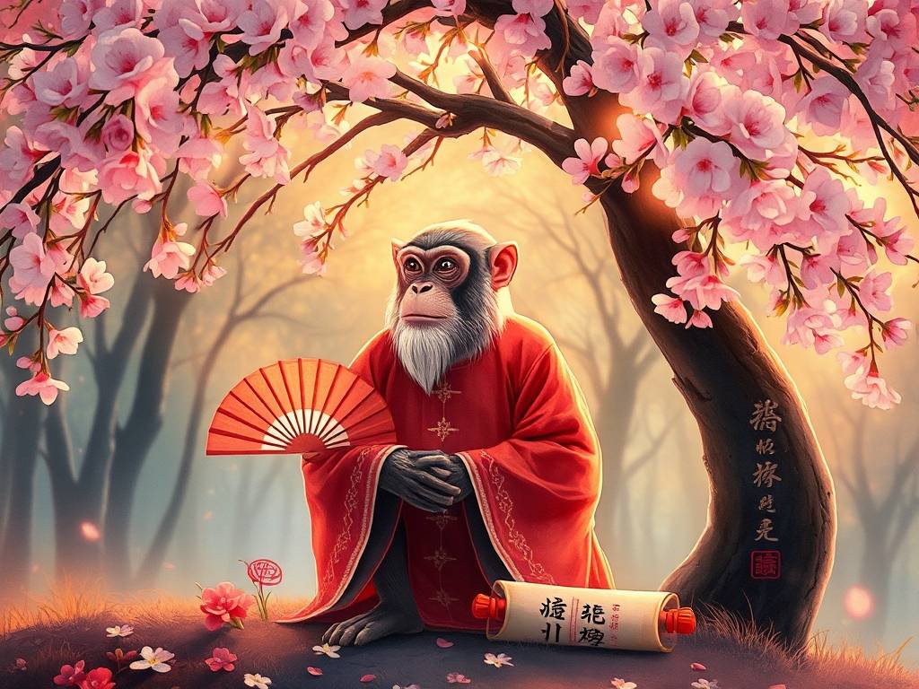 属猴男对爱情