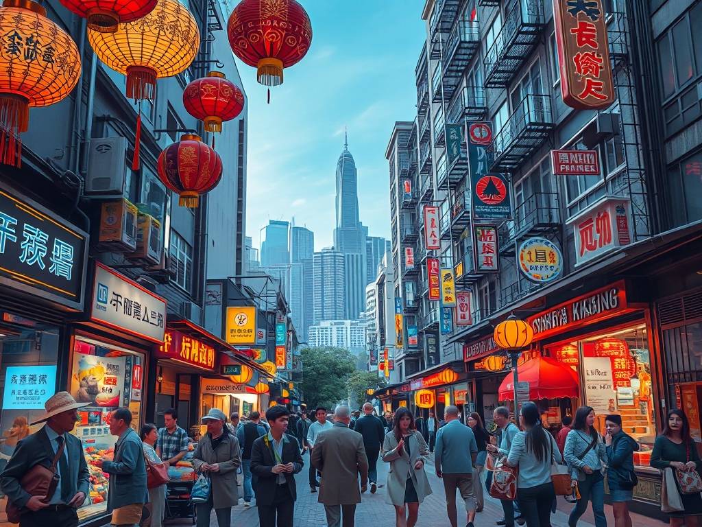 市民实拍香港街头