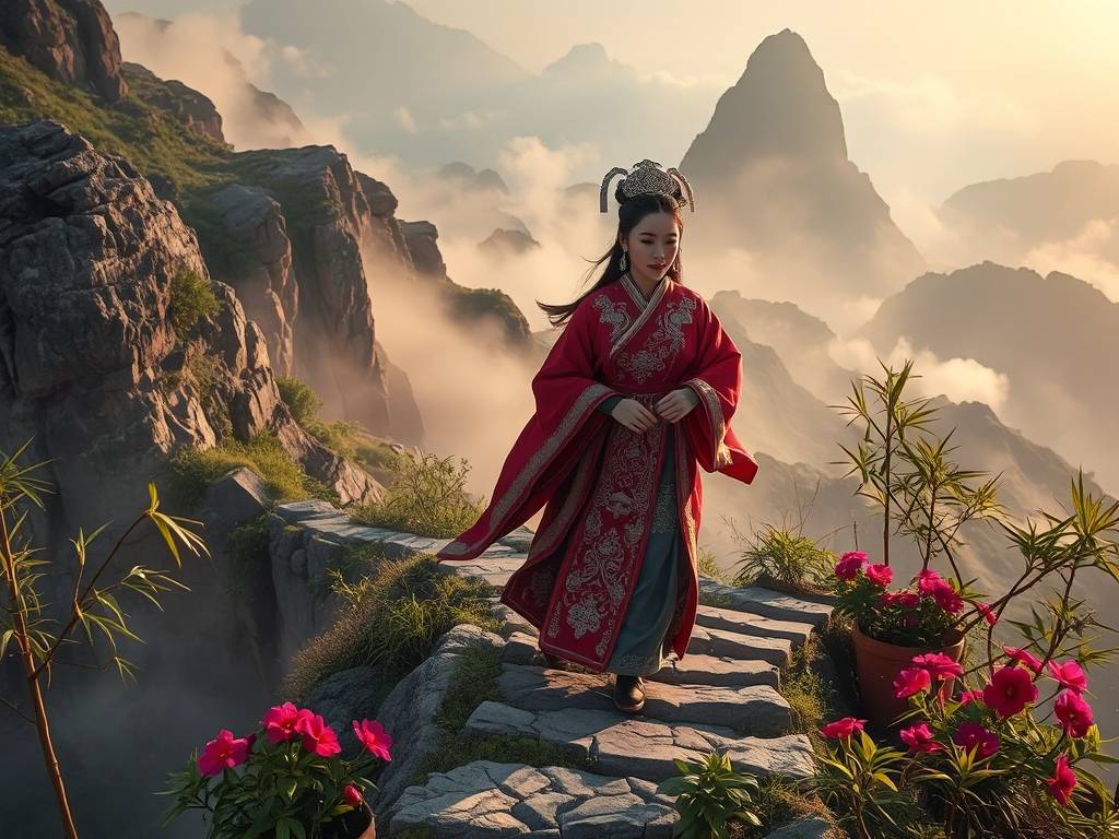 妈祖灵签危险高山行遇尽,莫嫌此地有重重