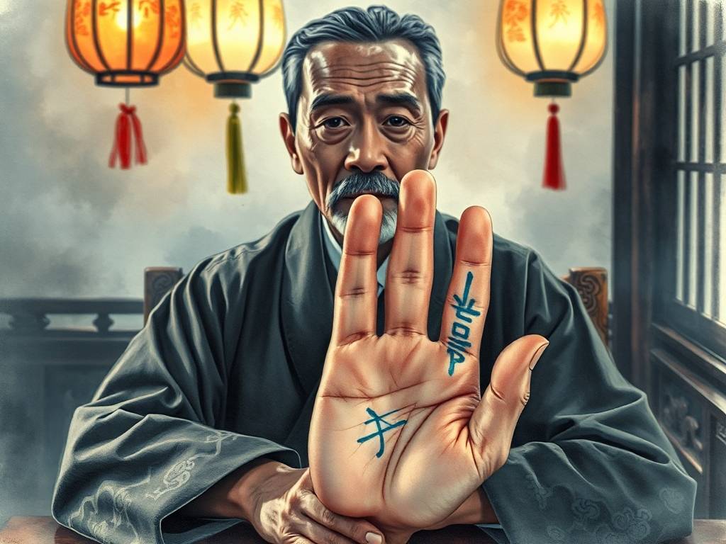 男人手掌纹断掌