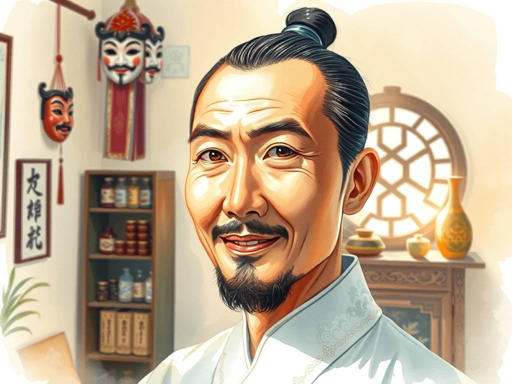 中医望诊面相图片