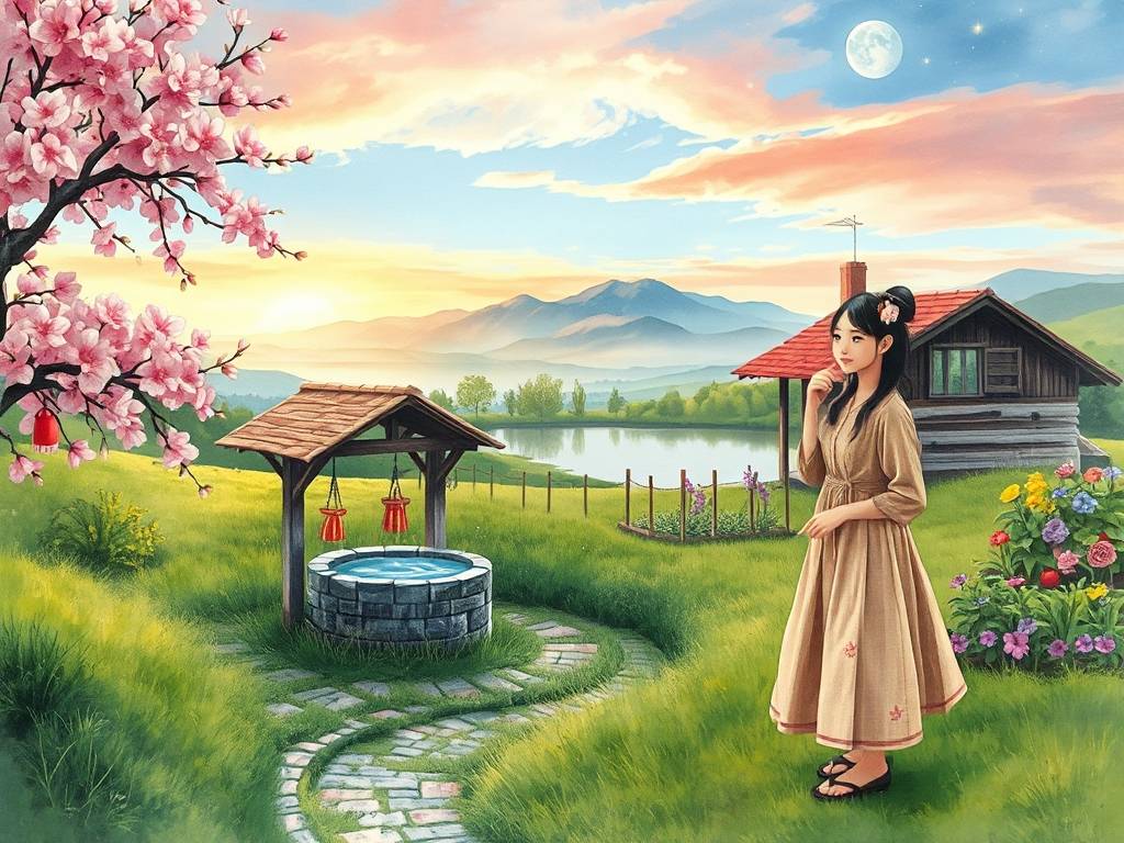 梦见了在农村的生活场景