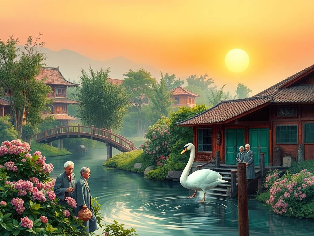 梦见了在农村的生活场景